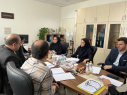 جلسه هماهنگی ارایه متمرکز دروس معارف اسلامی با روسای آموزش دانشکده ها