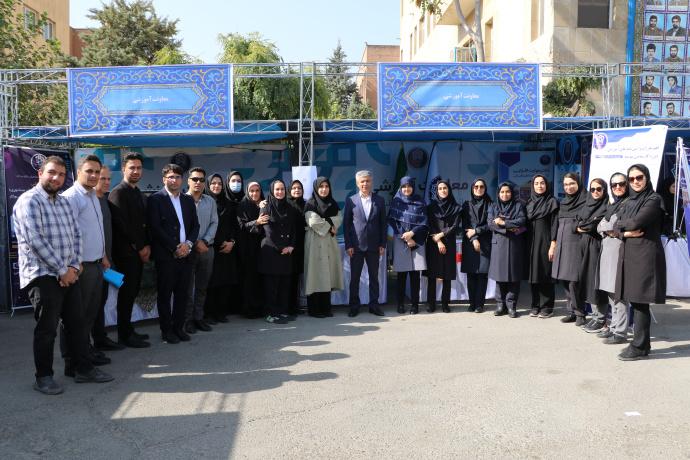 برگزاری غرفه معاونت آموزشی دانشگاه علامه طباطبائی در جشن ورودی‌های جدید